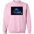 I am covered  Crewneck Pullover Sweatshirt  8 oz.