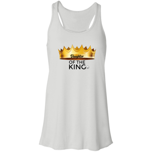 Daughter of the King Flowy Racerback Tank