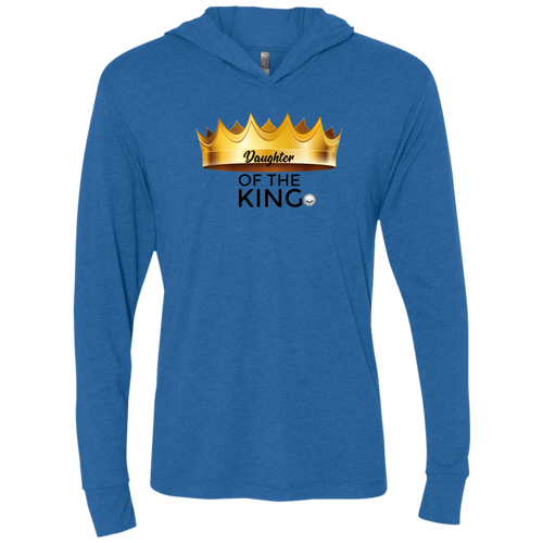 Daughter of the King Unisex Triblend LS Hooded T-Shirt