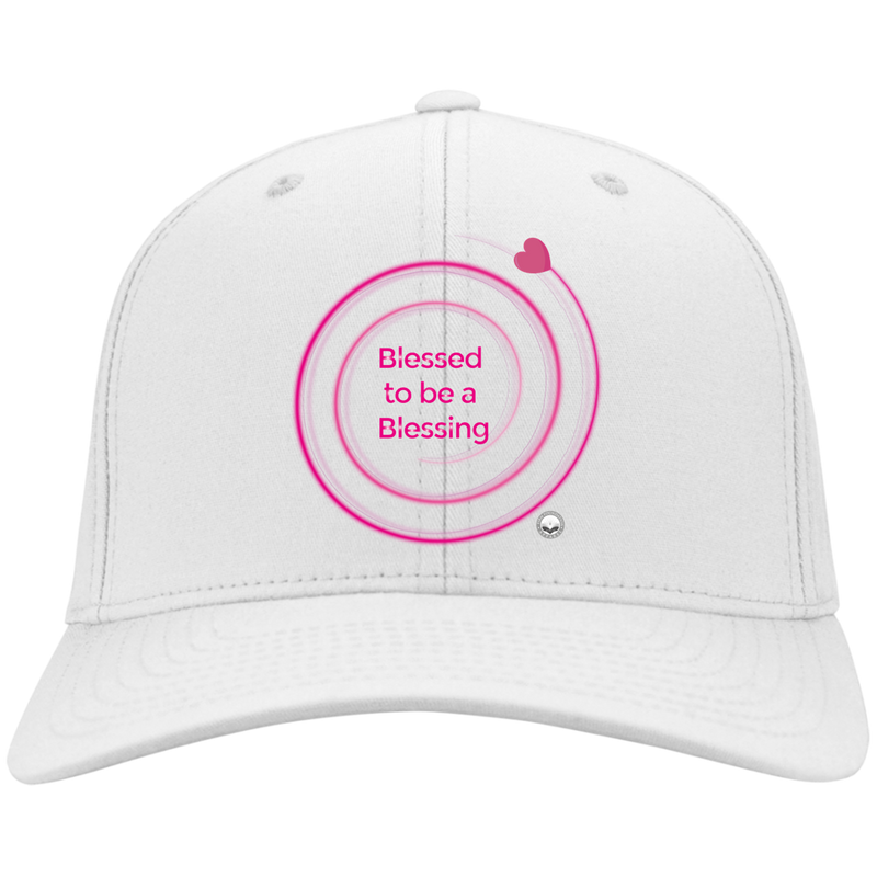 Blessed Pink Twill Cap