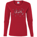 Faith-Slv Ladies' Cotton LS T-Shirt