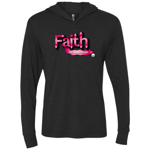 Faith Unisex Triblend LS Hooded T-Shirt