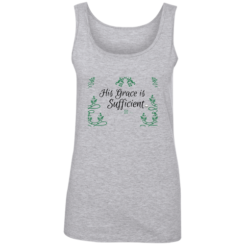 Grace Ladies' 100% Ringspun Cotton Tank Top