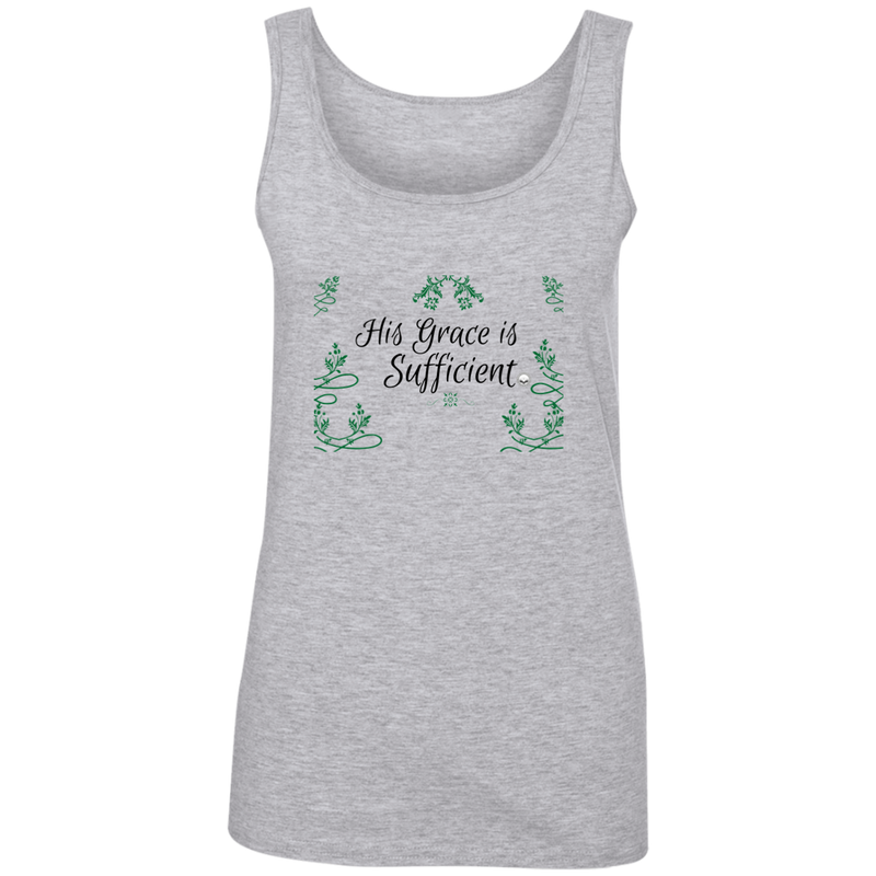 Grace Ladies' 100% Ringspun Cotton Tank Top