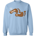 He Leadeth Me  Crewneck Pullover Sweatshirt  8 oz.