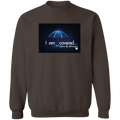 I am covered  Crewneck Pullover Sweatshirt  8 oz.