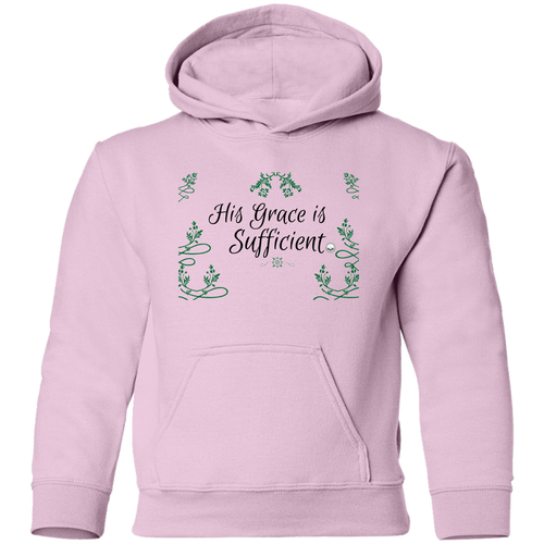 Grace is Sufficient Youth Pullover Hoodie