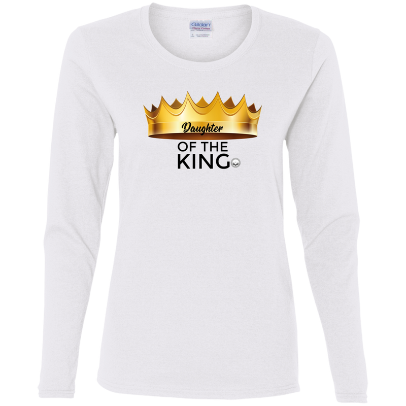 Daughter of the King Ladies' Cotton LS T-Shirt