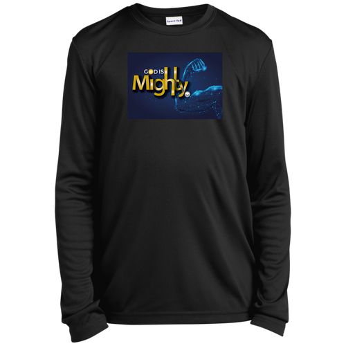 Mighty Youth Long Sleeve Moisture-Wicking T-Shirt