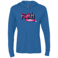 Faith Unisex Triblend LS Hooded T-Shirt