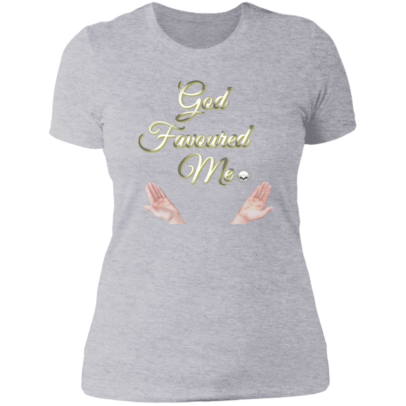 God Favored me Ladies' Boyfriend T-Shirt