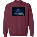 I am covered  Crewneck Pullover Sweatshirt  8 oz.