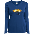 Daughter of the King Ladies' LS Performance V-Neck T-Shirt