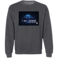 I am covered  Crewneck Pullover Sweatshirt  8 oz.