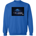 I am covered  Crewneck Pullover Sweatshirt  8 oz.