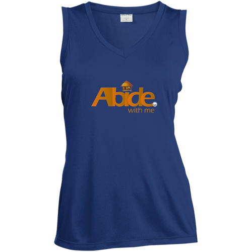 Abide Ladies' Sleeveless Moisture Absorbing V-Neck