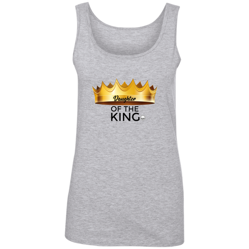 Daughter of the King Ladies' 100% Ringspun Cotton Tank Top