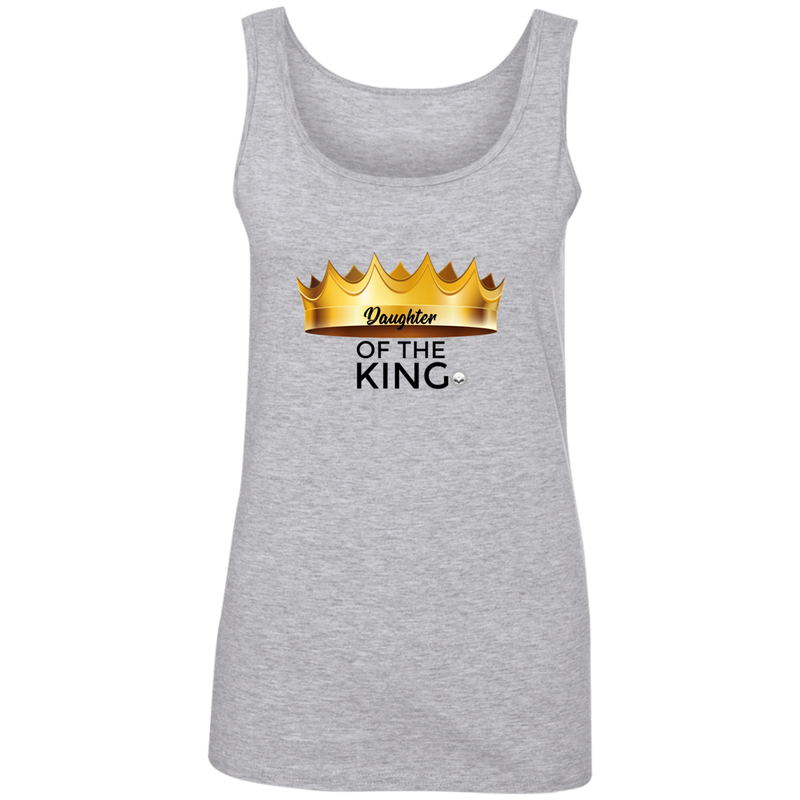 Daughter of the King Ladies' 100% Ringspun Cotton Tank Top