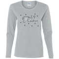 Faith-Slv Ladies' Cotton LS T-Shirt