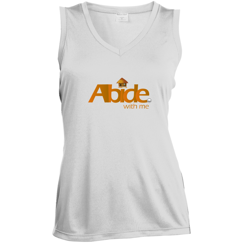 Abide Ladies' Sleeveless Moisture Absorbing V-Neck