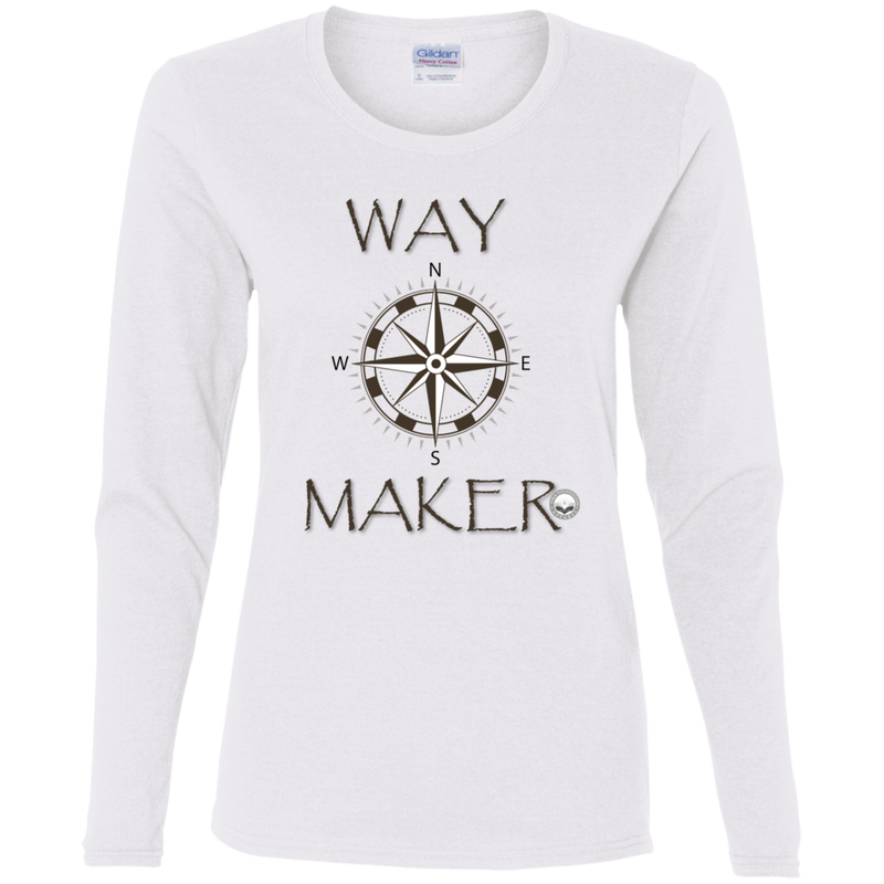 Waymaker Ladies' Cotton LS T-Shirt