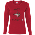 Waymaker Ladies' Cotton LS T-Shirt