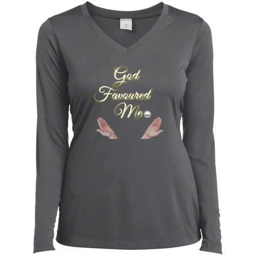 Favored Ladies' LS Performance V-Neck T-Shirt