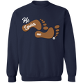 He Leadeth Me  Crewneck Pullover Sweatshirt  8 oz.