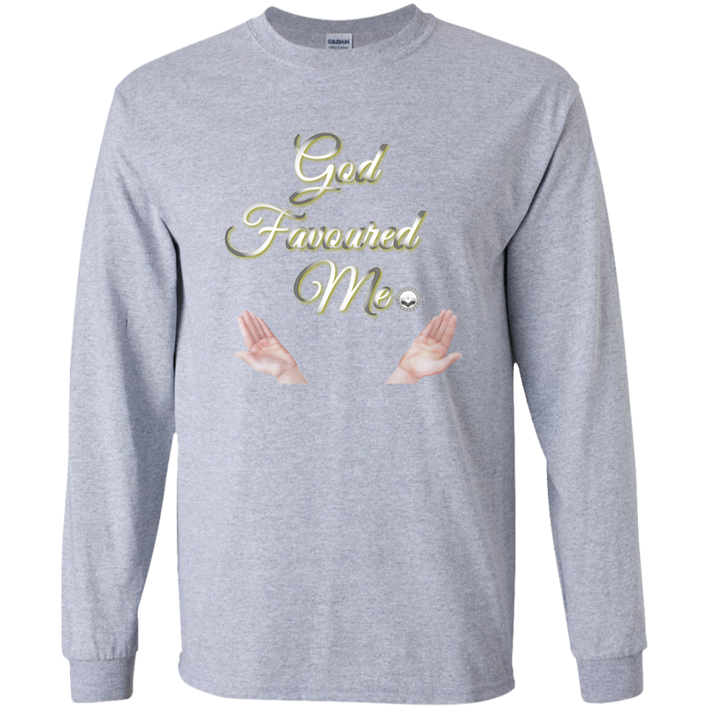 God Favored Me Youth LS T-Shirt