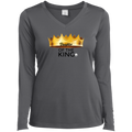 Daughter of the King Ladies' LS Performance V-Neck T-Shirt