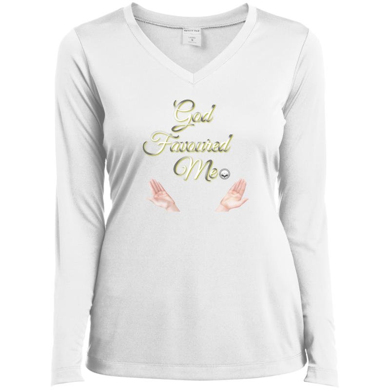 Favored Ladies' LS Performance V-Neck T-Shirt