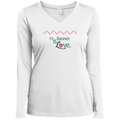 Banner Ladies' LS Performance V-Neck T-Shirt