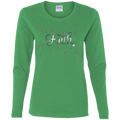 Faith-Slv Ladies' Cotton LS T-Shirt