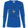 Waymaker Ladies' Cotton LS T-Shirt