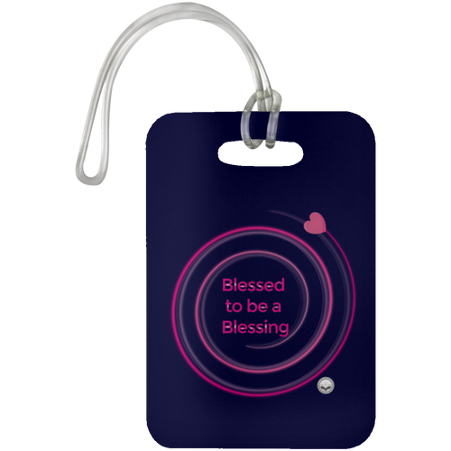 Blessed-pink Luggage Bag Tag