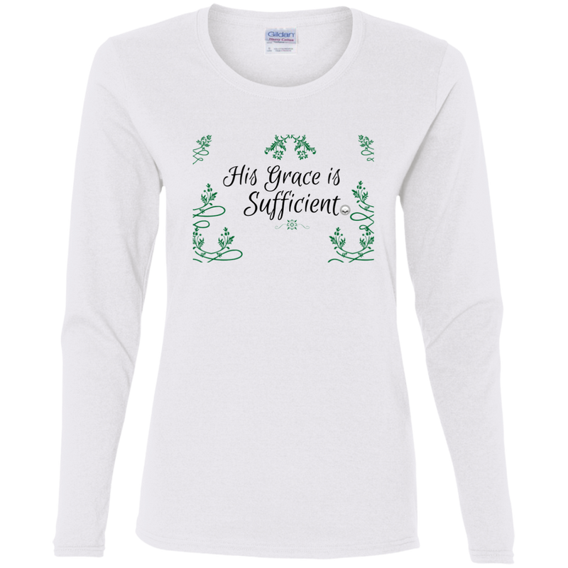 Grace Ladies' Cotton LS T-Shirt