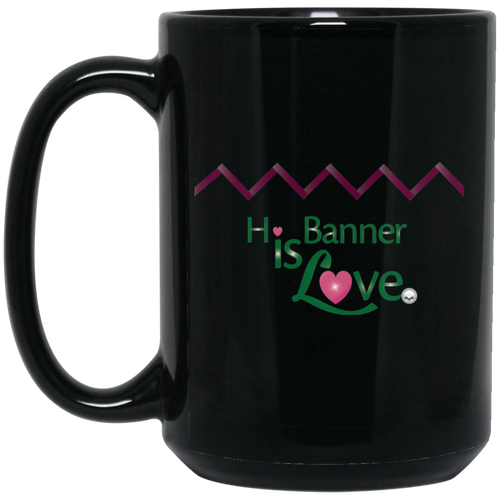 Banner 15 oz. Black Mug